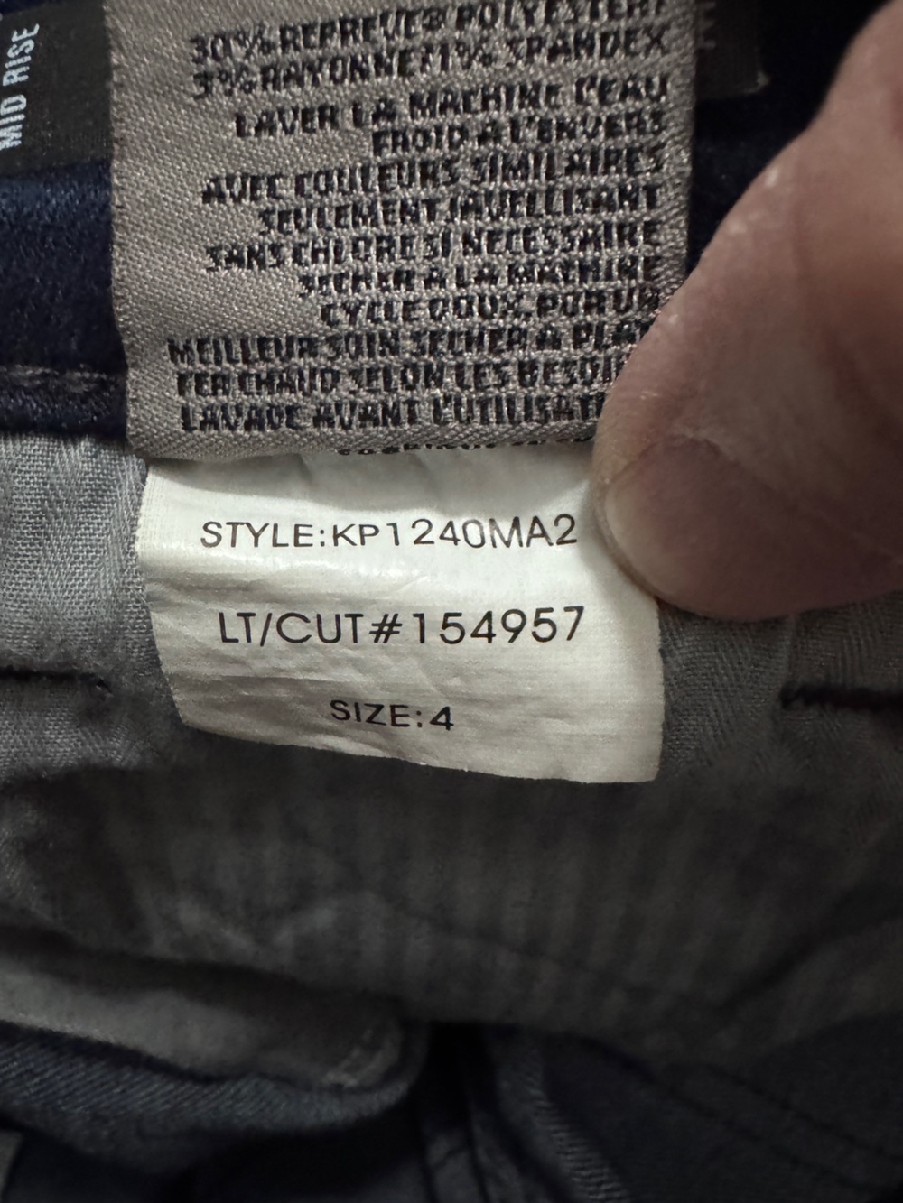 Kut Natalie Flare Color Leading Evereve Exclusive Size 4 EUC dark wash - Picture 12 of 13